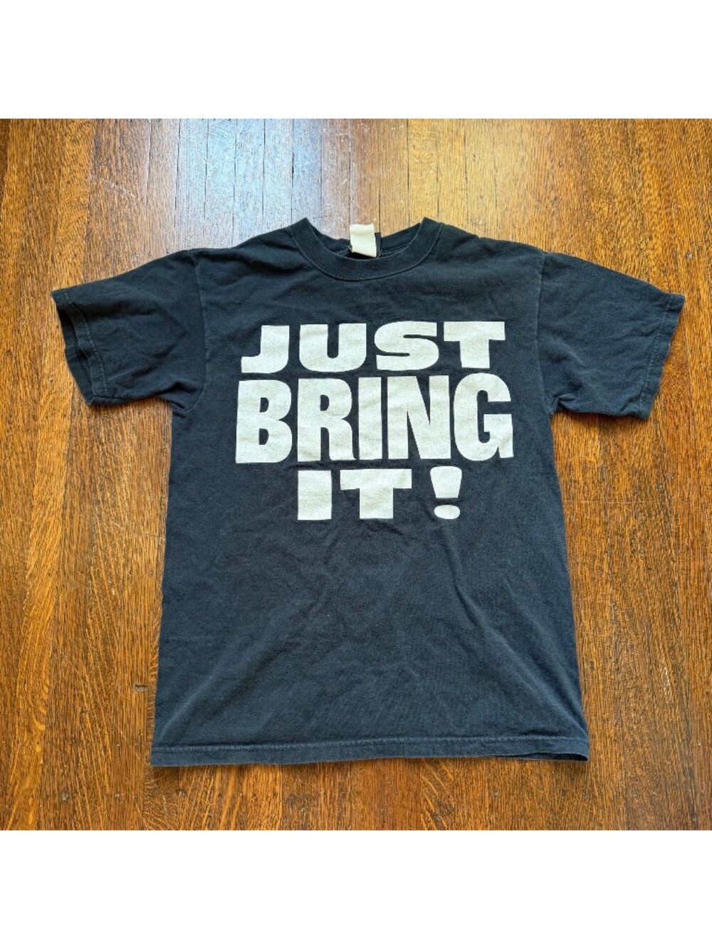Vintage Y2K The Rock Just Bring It T-Shirt Size Medium, WWF World Wrestling 2000